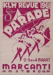 (Klm). - KLM revue 1961. Parade.