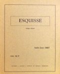 Smit, André Jean: - Esquisse pour piano