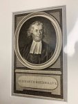 VINKELES, R., - Portrait of Hermanus Boerhaave by Reinier Vinkeles after Joannes Buys (after a painting by Cornelis Troost).