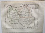 Schlieben, Wilhelm Ernst August von - Frankreich Dep 45. Indre 46. Creuse 48. Vienne  Originele lithografie