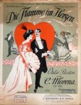 Morena, C.: - Die Flamme im Herzen. Valse boston. Op. 109. Piano à 2 ms