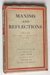 Churchill, W. - Maxims and reflections