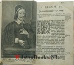 Love, Christopher - Love redivivus, ofte 16. vande laetste, troostelijcke ... predicatien ... van ... Mr. Christophorus Love ... / Uyt het Engels ...over geset in de Nederlantsche spraecke, door H.V.S.
