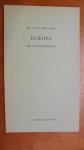 Linde Dr. H. van der - EUROPA EN DE OECUMENE ~ REDE~