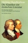 G³nther Fetzer (1946-). - Die Klassiker der deutschen Literatur : die 50 grossen Autoren von der Aufklõrung bis zum Realismus.