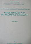 Weijnen, A. Dr. - Bakel, van Jan Dr. - Woordenboek van de brabantse dialecten Opera Theodisca (9 delen)