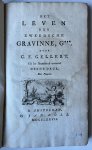 Gellert, Christian Furchtegott - [Literature 1777] Het leven der Zweedsche Gravinne, G***. Vertaald uit het Duits. 3e druk. Amsterdam, Jan Dóll, 1777, [12] 209 pp.