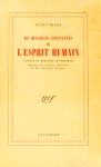 BENDA, J. - De quelques constantes de l'esprit humaine. Critique du mobilisme contemporain (Bergson, Brunschvicg, Boutroux, Le Roy, Bachelard, Rougier)