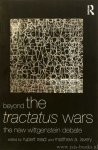 WITTGENSTEIN, L., READ, R., LAVERY, M.A. (ED.) - Beyond the tractatus wars. The new Wittgenstein debate.