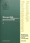 Diversen - Burgerlijk procesrecht 2