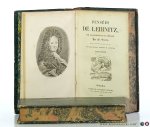 Leibnitz / M. Emerij. - Pensées de Leibnitz, sur la religion et la morale. Nouvelle edition, corrigee et augmentee [ 2 volumes ].