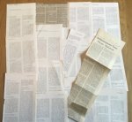  - Knipsels: Aantal (15) knipsels over het Nieuw Vlaams Tijdschrift