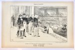 Braakensiek, Johan (1858-1940) - [Original lithograph/lithografie by Johan Braakensiek] Oppositie-fantasieën, 15 October 1905, 1 pp.