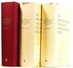 HOOFT, P.C. - De briefwisseling van Pieter Corneliszoon Hooft. Uitgegeven door H.W. van Tricht. Taalkundig raadsman en bewerker van de Hugeniana: F.L. Zwaan. Bewerker van de humaniora: D. Kuijper. Bewerker van de Italiana: F.Musarra. Compleet in 3 delen.