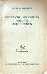 Hamaker, H.G. - Psychische verschillen tusschen beide sexen Hamaker, H.G. - Psychische verschillen tusschen beide sexen