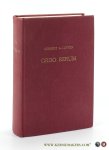 Luyten, Norbert A. - Ordo Rerum. Schriften zur Naturphilosophie, Philosophischen Anthropologie und Christlichen Weltanschauung. Zum 60. Geburtstag d. Verf. hrsg. v. Kollegen, Freunden und Schülern - Ecrits sur la Philosophie de la nature, l'Anthropologie philosoph...
