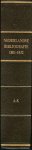 Louis G. Saalmink - Nederlandse Bibliografie 1801-1832. Let op: los deel 1 A-K