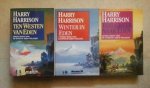 Harrison, Harry - De epische Eden-trilogie: 1 - Ten Westen van Eden, 2 - Winter in Eden, 3 - Terugkeer naar Eden Harrison, Harry - De epische Eden-trilogie: 1 - Ten Westen van Eden, 2 - Winter in Eden, 3 - Terugkeer naar Eden