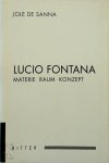 Jole de Sanna - Lucio Fontana Materie, Raum, Konzept