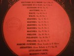 Chopin; Fr. - The Home Series of the Great Masters - Boek 5 / ECOSSAISE / MAZURKA`S/ WALTZER/ NOCTURNES/ PRELUDES/ Chopin; Fr. - The Home Series of the Great Masters - Boek 5 / ECOSSAISE / MAZURKA`S/ WALTZER/ NOCTURNES/ PRELUDES/