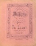 Liszt, Franz: - [R 67] Ave Maria pour le piano. Exécuté par l`auteur au Concert de Pest le 29 août 1865