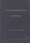 Ds. W.Chr. Hovius - Hovius, Ds. W. Chr.-Een gouden kleinood van Paulus