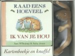 Sam Mcbratney - Raad eens hoeveel ik van je hou. (set kartonboekje + knuffeltje)