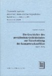 Lemmer, Georg. - Die Geschichte des preußischen Gerichtshofes zur Entscheidung der Kompetenzkonflikte (1847-1945).
