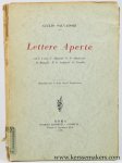 Salvadori, Giulio / Intr. P. Cordovani. - Lettere Aperte (Introduzione e Note P. Cordovani) ad E. Ferri, F. Martini, C. d'Annunzio, R. Bonghi, P. G. Semeria, G. Gentile.