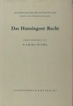 Buma, W.J. & W. Ebel. - Das Hunsingoer Recht. Buma, W.J. & W. Ebel. - Das Hunsingoer Recht.