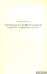 Zimmermann, Petra Sophia - Die Palastentwürfe des Hans Vredeman de Vries in der "Architectura" von 1577