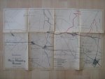 n.v.t. - RENSWOUDE, MAARN, WOUDENBERG, 2 topografische grote kaarten 1950, 1955/1957