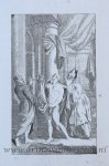 Woensel, Susanna Maria van (1782-1821), Woensel, Petronella van (1785-1839) and/or Woensel, Johan Pieter van (1789-1827) - [Etching/ets] A naked man being dressed up again/Naakte man kleed zich weer aan, published 1802.