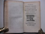 Liberti, Phaedri Augusti / Flavii Aviani. - Fabularum Aesopiarum Libri Quinque / Fabularum Aesopiarum Liber Unicus.