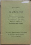 Lück Immanuel - Ein anderer Jesus Kritische Auseinandersetzung mit dem Arbeitsbuch Religion von I Baldermann, G.Kittel, I Kluge, H. Kremers, D Steinwede, E Ter-Nedden, H. Wichelhaus