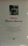 Honoré de Balzac - Œuvres diverses