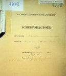 Stoomvaart Maatschappij Nederland - Scheepsdagboek SMN Zeeschip ms Karimata