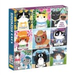 n/a - Bookish cats 500 piece family puzzle