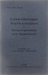 Joseph Hess - Luxemburger Volksleben in Vergangenheit und Gegenwart