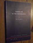 Jansen, Ernst P. - Labour law in the Netherlands