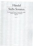 Händel, George Friedrich - Händel Sechs Sonaten