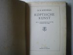 Miedema, R. - Koptische kunst (met 11 teekeningen en 8 platen tusschen de tekst)