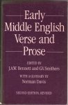 Bennett, J.A.W. and G.V. Smithers (ed.) - Early Middle English Verse and Prose