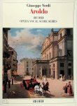  - Aroldo Ricordi / Opera Vocal Score Series. Opera completa per canto e pianoforte