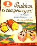  - DR. OETKER uit de jaren 60 - Bakken is een Genoegen