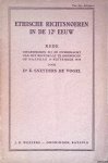 Sneyders de Vogel, Dr. K. - Ethische richtsnoeren in de 12e eeuw: rede