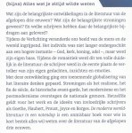 Steenmeijer, Maarten; Schuerewegen, Franc - De moderne wereldliteratuur in een notendop - (bijna) alles wat je altijd wilde weten