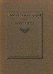 Verwey, Albert. - Hendrick Laurensz. Spieghel.