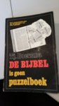 Boersma - De bijbel is geen puzzelboek