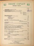 Caplet, André: - La croix douloureuse. Prières des ames en deuil. Texte du R.P. Lacordaire (André Caplet : musique vocale)